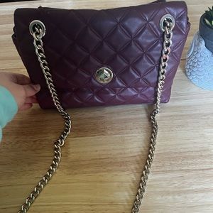 KateSpade burgundy purse